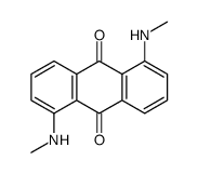 1,5-bis(methylamino)anthraquinone结构式