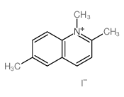 Quinolinium,1,2,6-trimethyl-, iodide (1:1)结构式