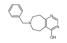 7-benzyl-3,5,6,7,8,9-hexahydro-pyrimido[4,5-d]azepin-4-one Structure