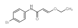 (2E)-N-(4-Bromophenyl)-3-ethoxy-2-propenamide Structure