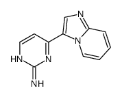 4-(IMIDAZO[1,2-A]PYRIDIN-3-YL)PYRIMIDIN-2-AMINE Structure