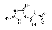 3,5-diamino-N'-nitro-1,2,4-triazole-1-carboximidamide Structure