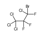 1-bromo-1,3,3,3-tetrachloro-1,2,2-trifluoropropane Structure