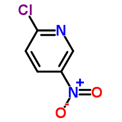 2-Chloro-5-nitropyridine Structure