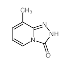 1,2,4-Triazolo[4, 3-a]pyridin-3 (2H)-one, 8-methyl- Structure