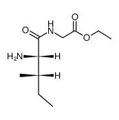 L-Ile-Gly-OEt结构式