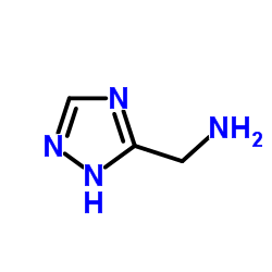 1-(1H-1,2,4-Triazol-5-yl)methanamine Structure