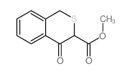 methyl 4-oxoisothiochroman-3-carboxylate结构式