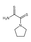 2-pyrrolidin-1-yl-2-thioxo-thioacetamide Structure