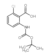 Boc-2-amino-6-chlorobenzoic acid Structure