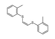 cis-1,2-bis-o-tolylsulfanyl-ethene Structure