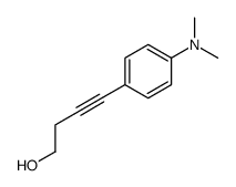 4-[4-(dimethylamino)phenyl]but-3-yn-1-ol Structure