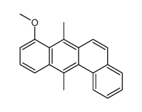 8-methoxy-7,12-dimethylbenzo[a]anthracene Structure