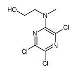 2-[methyl-(3,5,6-trichloropyrazin-2-yl)amino]ethanol结构式