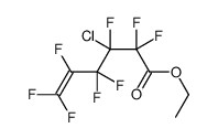 ethyl 3-chloro-2,2,3,4,4,5,6,6-octafluorohex-5-enoate结构式