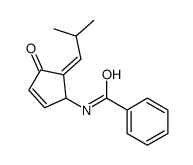 Benzamide, N-[5-(2-methylpropylidene)-4-oxo-2-cyclopenten-1-yl]- (9CI) structure