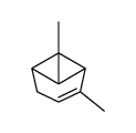 Tricyclo[4.1.0.02,7]hept-3-ene,1,3-dimethyl- Structure