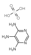 4,5,6-三氨基嘧啶硫酸盐水合物结构式