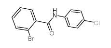 2-Bromo-N-(4-chlorophenyl)benzamide Structure