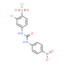 2-CHLORO-4-[3-(4-NITRO-PHENYL)-UREIDO]-BENZENE SULFONYL CHLORIDE picture