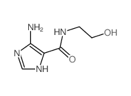 5-amino-N-(2-hydroxyethyl)-3H-imidazole-4-carboxamide Structure