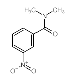 N,N-dimethyl-3-nitro-benzamide Structure