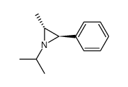 Aziridine, 2-methyl-1-(1-methylethyl)-3-phenyl-, trans- (9CI)结构式