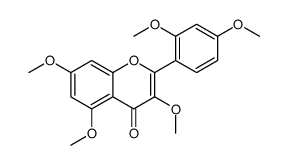 Pentamethoxymorin structure