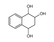 1,2,3,4-tetrahydronaphthalene-1,2,4-triol Structure