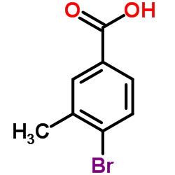 4-溴-3-甲基苯甲酸结构式