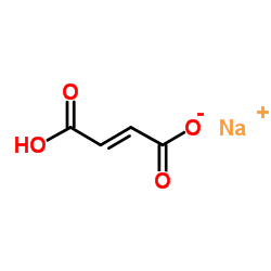 Monosodium fumarate Structure