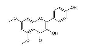 5,7-dimethoxy-kaempferol Structure