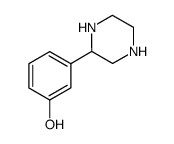 3-(2-Piperazino)phenol Structure