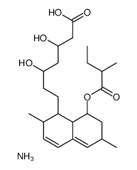 Lovastatin acid ammonium salt structure