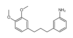 3-[3-(3,4-dimethoxyphenyl)propyl]aniline结构式