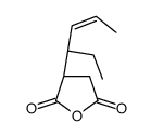 (3S)-3-[(E,3R)-hex-4-en-3-yl]oxolane-2,5-dione Structure