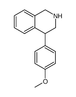 4-(4-methoxyphenyl)-1,2,3,4-tetrahydroisoquinoline Structure