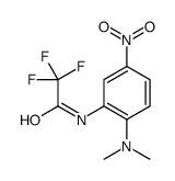 N-[2-(dimethylamino)-5-nitrophenyl]-2,2,2-trifluoroacetamide结构式