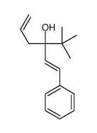 3-tert-butyl-1-phenylhexa-1,5-dien-3-ol Structure