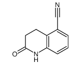 2-oxo-1,2,3,4-tetrahydroquinoline-5-carbonitrile Structure