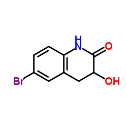 6-Bromo-3-hydroxy-3,4-dihydro-2(1H)-quinolinone Structure