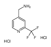 1-[2-(Trifluoromethyl)-4-pyridinyl]methanamine dihydrochloride Structure