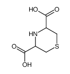 1,4-thiomorpholine-3,5-dicarboxylic acid structure