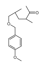 (3S,5R)-6-[(4-methoxyphenyl)methoxy]-3,5-dimethylhexan-2-one结构式