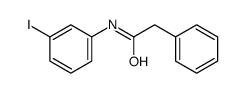 N-(3-iodophenyl)-2-phenylacetamide结构式