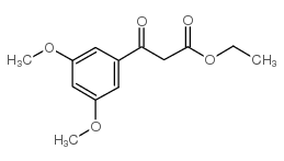 3-(3,5-Dimethoxy-phenyl)-3-oxo-propionic acid ethyl ester Structure