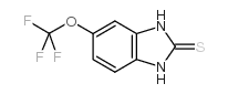 5-三氟甲氧基-1,3-二氢-2H-苯并咪唑-2-硫星空app结构式