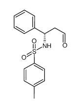 4-methyl-N-(3-oxo-1-phenyl-propyl)-benzenesulfonamide结构式