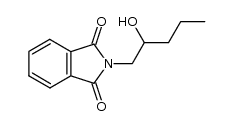 N-(2-hydroxy)pentylphthalimide结构式