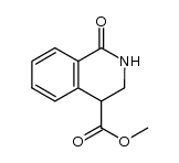 methyl 1-oxo-1,2,3,4-tetrahydroisoquinoline-4-carboxylate Structure